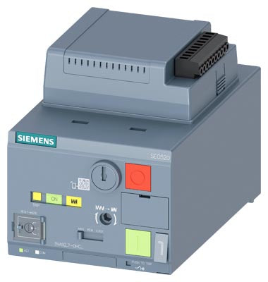 Equipo de operación motorizada con almacenamiento de energía, voltaje de control 24V DC, compatible con 3VA 20/21/22