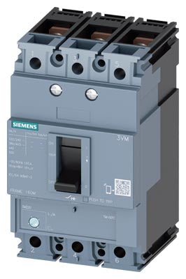 Interruptor automático, 3 Polos, Clase S Icu=36kA, ATFM, In=80 A, Ir=56A…80A Ii=10 x In