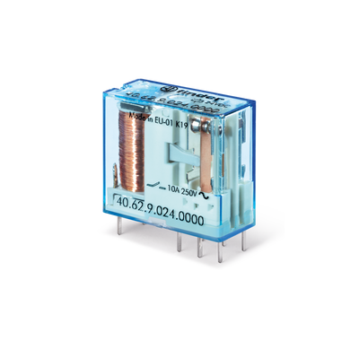 Rele Miniatura 2P. 10 Amp. Bob 24 Vdc