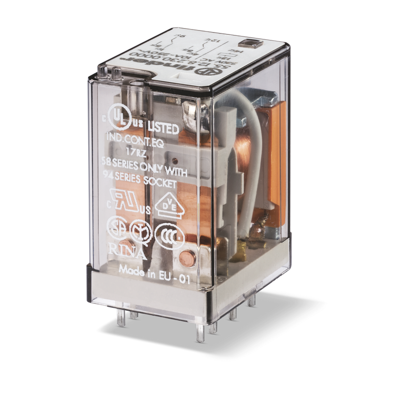 Rele Serie 55 Impreso 10 A. 2P.