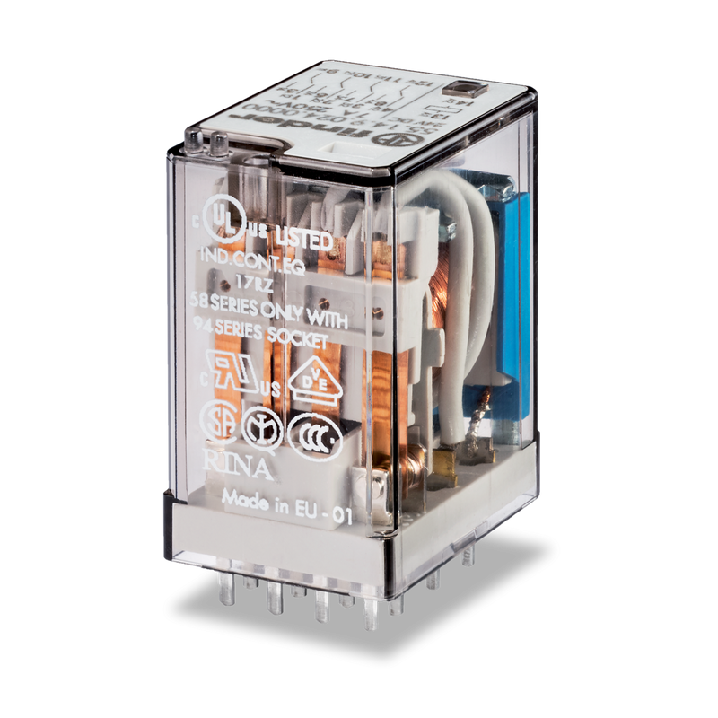 Rele Serie 55 Impreso 5 A. 4P.