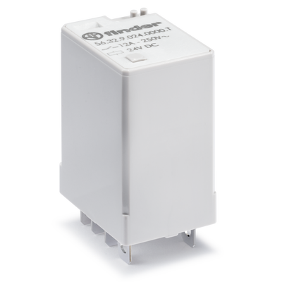 Rele Potencia Serie 56 2P. 12 A. Bob 125 Vdc