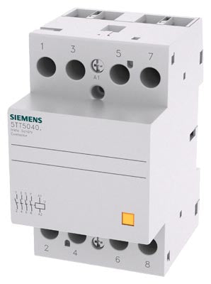 Contactor Instantaneo 4NA, hasta 400V AC,corriente nominal In=40A, Voltaje Control 230V AC/220V DC