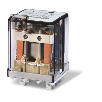 Relé De Potencia Industrial Serie 62 2 polos 16A Bobina 110 Vdc