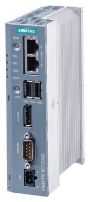IoT2050, 2 GBits Ethernet RJ45 DisplayPort, 2 USB 2.0, slot para tarjeta SD