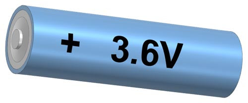 SIMATIC S7-400, Backup battery 3.6 V/2.3 AH for PS 405 4 A/10 A/20 A and PS 407 4 A/10 A/20 A (P)