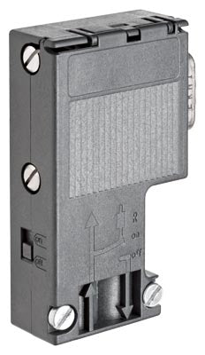 Conector Profibus - Salida de cable a 90°, sin conector hembra para PG