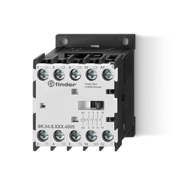 Mini contactor 12A 400V AC3 - 4NO 230VAC