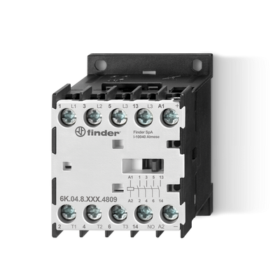 Mini contactor 12A 400V AC3 - 4NO 230VAC