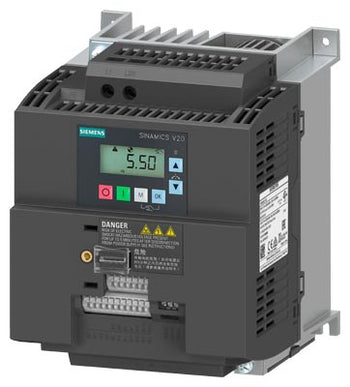 Sinamics V20 - 2,2 Kw 200-240 V 1 Ac - Uss/Modbus Rtu Con Bop Incorporado