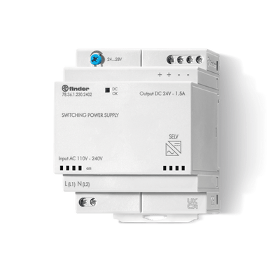 Fuente Poder 24Vcc /1,7A 110-240 Vca