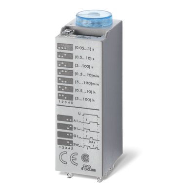 Rele Temporizador Serie 85 2P. 10A. 24V Ac/Dc
