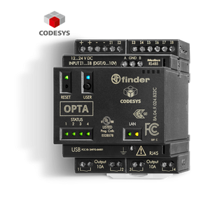 OPTA ADVANCED 8A, 8 DI o AI, 4 NA 10A RJ45, MODBUS, RS485, WIFI, BLE