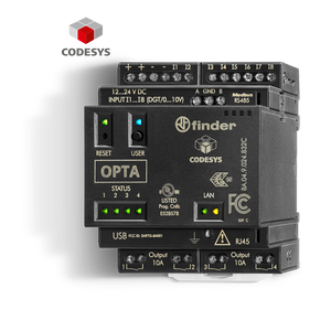 OPTA LITE 8A, 8 DI o AI, 4 NA 10A RJ45, MODBUS