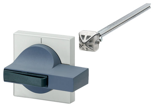 Manilla gris para interruptor-seccionador 3KL52, 3KM52, 3KL53, 3KM53, 3kA