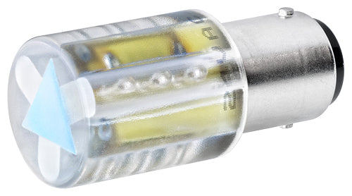 Módulo LED 24V AC-DC, BA15d, columna 50-70mm, transparente