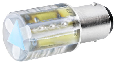 Módulo LED 24V AC-DC, BA15d, columna 50-70mm, transparente
