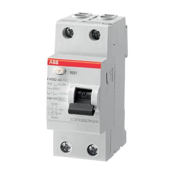 Interruptor Diferencial FH202 AC-25 0,03, Tipo AC 2P 25A 30mA