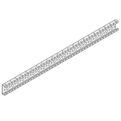 2 STAINLESS STEEL CROSSPIECES L=638MM