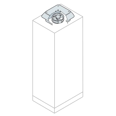 Capucha ventilación forzada 230V-324X324X94 IP54