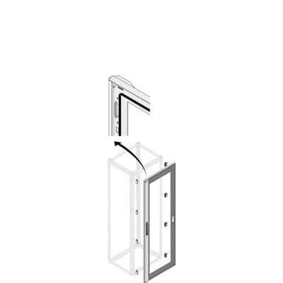 IP65 Puerta Vidriada 24 DIN Al=2000MM An=600MM