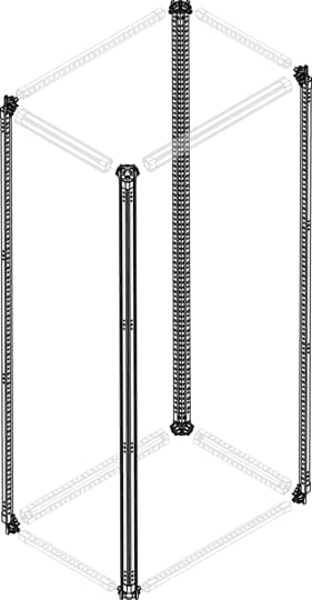 4un. Pilar estructural Acero Galv. Al=2000mm