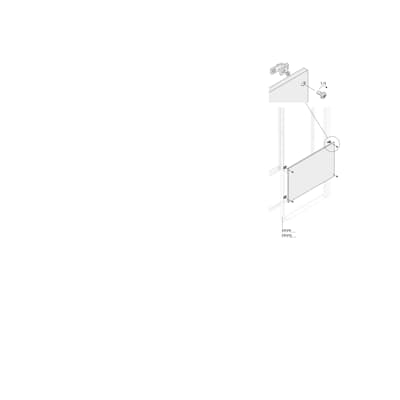 Panel Ciego Al=400mm An=600mm