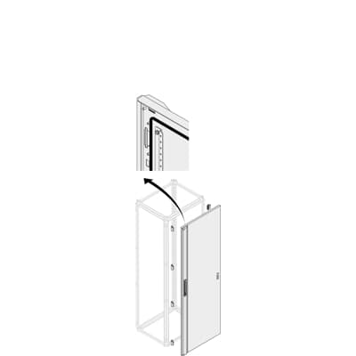 BLIND DOOR IP65 H=2000 W=500MM