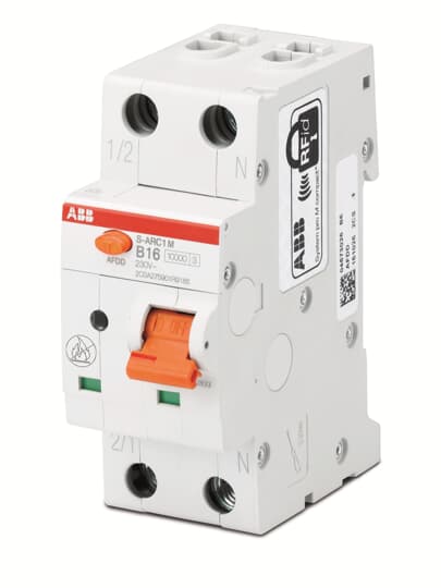 Int. Automatico y detec. Arco Electrico S-ARC1 M B16, 1P 16A Curva B 10.000 A
