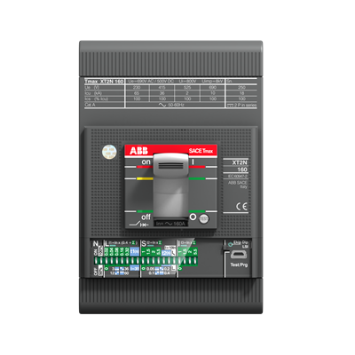 Int. Aut. Moldeado XT2H 160 Ekip LSI In=25A 3p F F