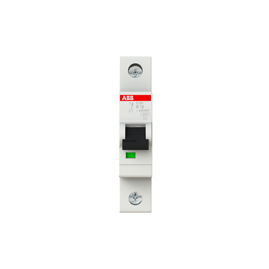 Int. Automatico S201-B10, 1P 10A Curva B 6.000/10kA