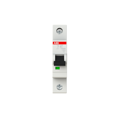 Interruptor Automático S201-B6, 1P 6A Curva B 6.000/10kA