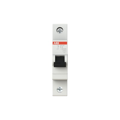 Int. Automatico SH201-C6, 1P 6A Curva C 6.000A