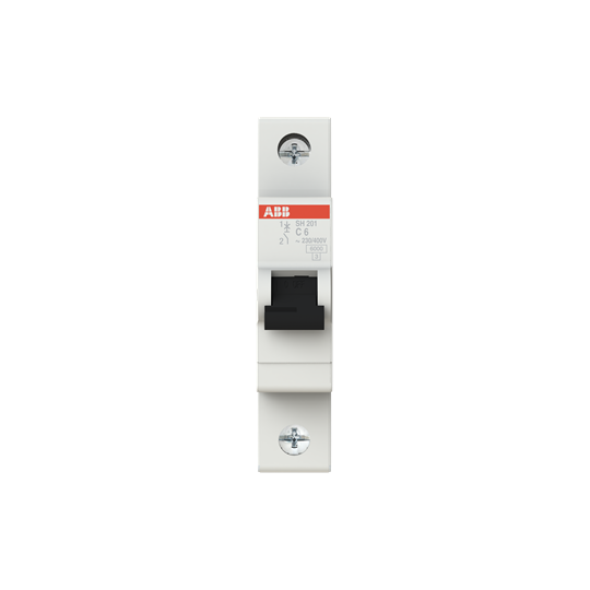 Int. Automatico SH201-C6, 1P 6A Curva C 6.000A