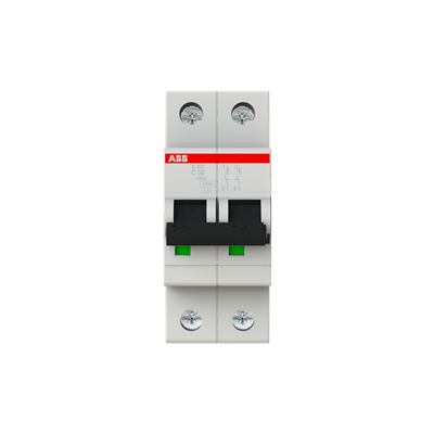 Int. Automatico S202-C50, 2P 50A Curva C 6.000/10kA
