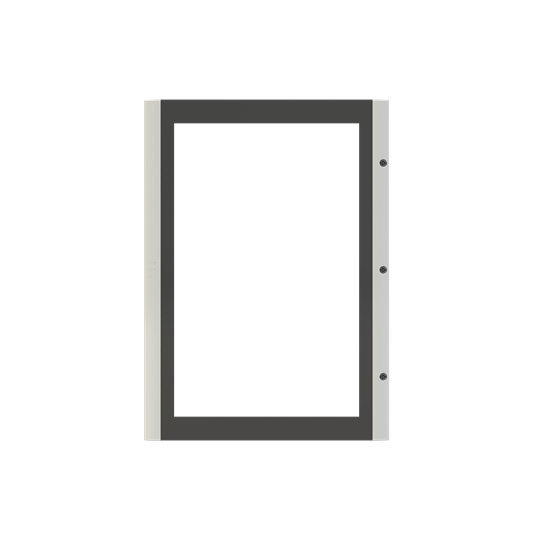 Puerta transparente 855x585mm T5