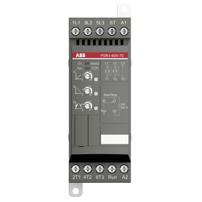 Partidor Suave 1,5 kW/400V 3,9 Amp #PSR3-600-70