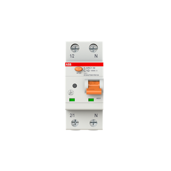 Interruptor Automático y detec. Arco Eléctrico S-ARC1 M B16, 1P 16A Curva B 10.000 A