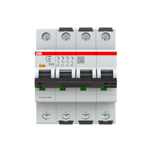 Int. Automatico S304P-C20, 4P 20A Curva C 25kA