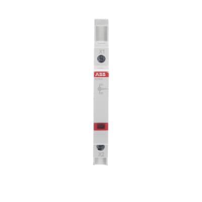 Piloto LED Rojo Riel Din E219-C 115-250 VAC