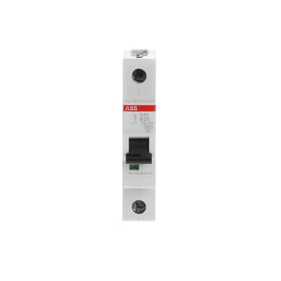 Int. Automatico S201-B20, 1P 20A Curva B 6.000/10kA