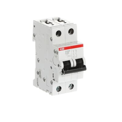 Int. Automatico S202M-D40, 2P 40A Curva D 10.000/15kA