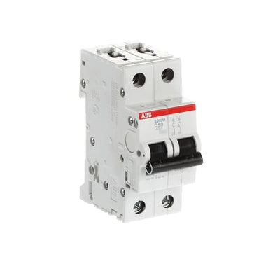 Int. Automatico S202M-D50, 2P 50A Curva D 10.000/15kA