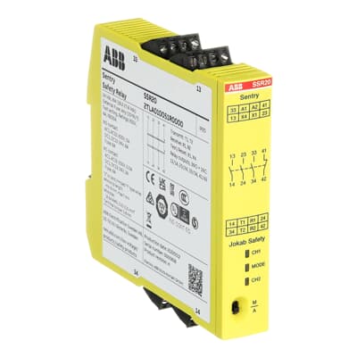 Relé de seguridad SENTRY SSR20, 3NA + 1NC, 24VDC