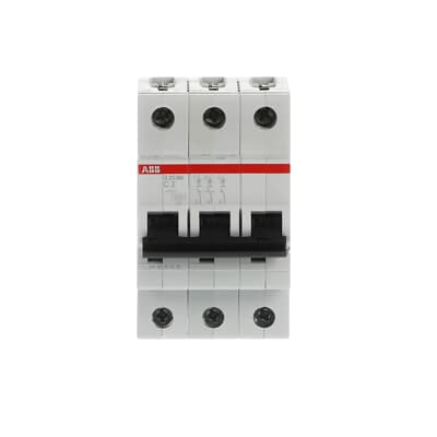 Int. Automatico S203M-C2, 3P 2A Curva C 10.000/15kA