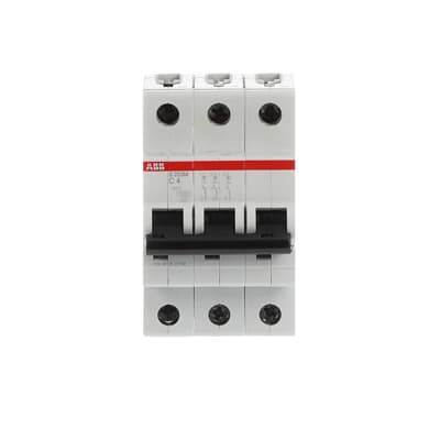 Int. Automatico S203M-C4- 3P 4A Curva C 10.000/15kA