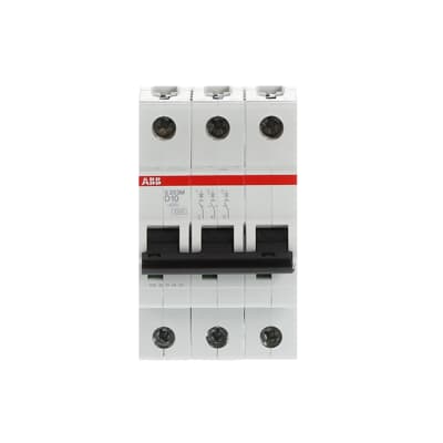 Int. Automatico S203M-D10, 3P 10A Curva D 10.000/15kA