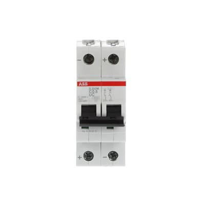 Int. Automatico S200M 2P 0,5A UC Curva C 10kA