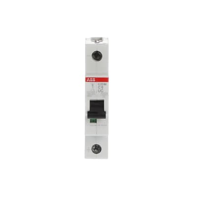 Int. Automatico S201M-C6UC, 1P 6A UC Curva C 10kA