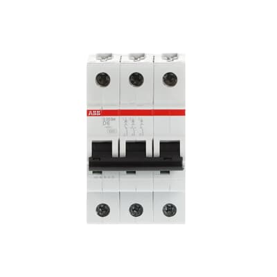 Int. Automatico S203M-D6, 3P 6A Curva D 10.000/15kA